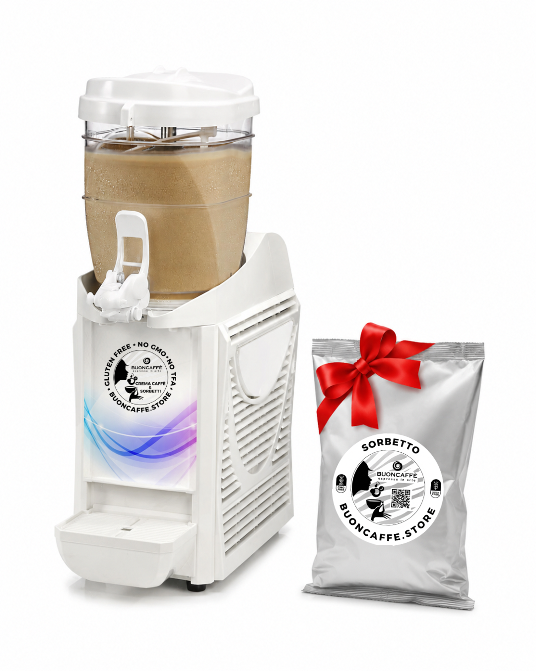 Pacchetto granitore cab + 20 pacchetti sorbetti